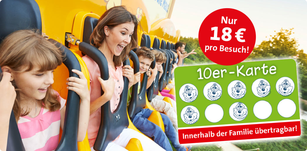 Ravensburger Spieleland_Besuch planen_Tickets_Übertragbare 10er-Karte